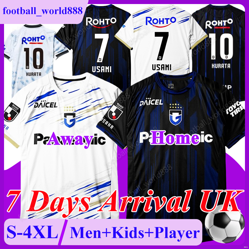 4XL Gamba Osaka 26 27 Soccer Jerseys J1 League HUMMET USAMI OKUNUKI 26 27 Football Shirts MESHINO HAYASHI JEBALI football kits SHUTO KURATA GENTA Men Kids Kit Socks Set