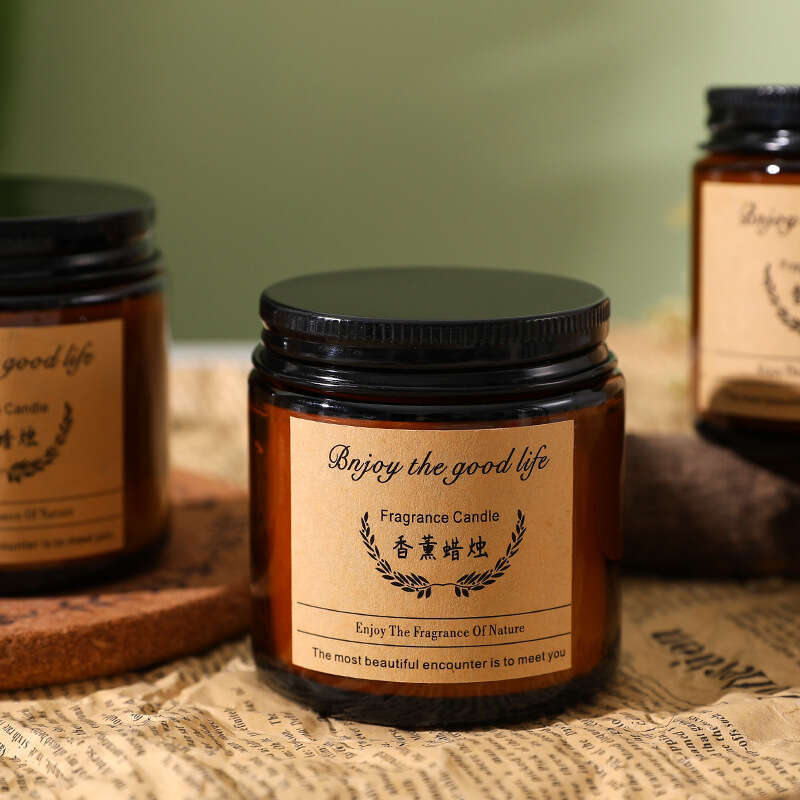 New DIY Handmade Soy Scented Smokeless Romantic Fragrance Candle Gift Cup Wax Manufacturer Wholesale Y260127