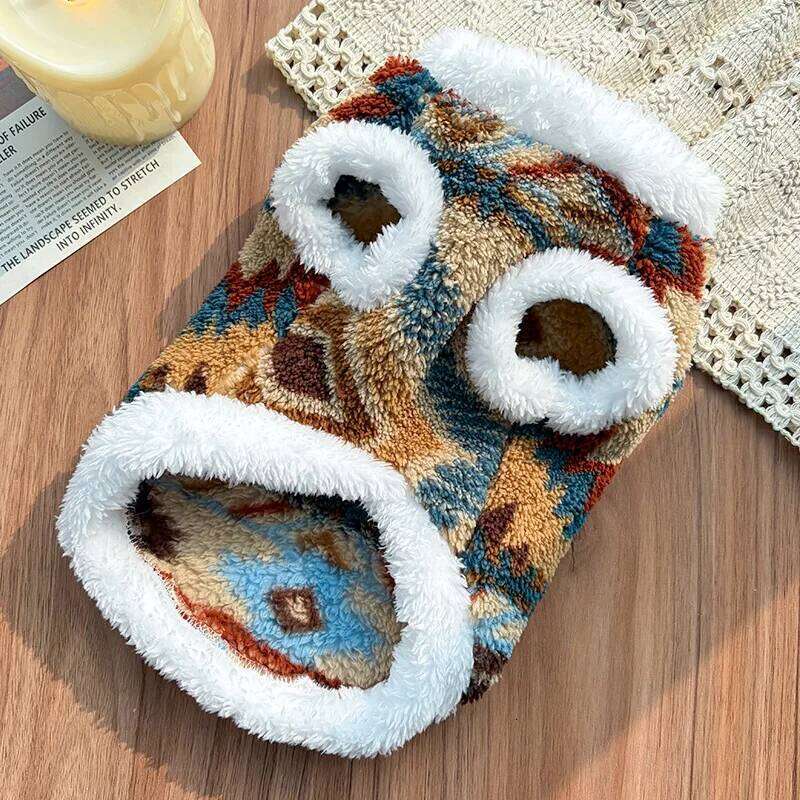Big Dog Clothes Winter Fleece for Small Medium Large Dogs Soft Puppy Sweatshirt Selling Warm Two-Legged Pets Clothing