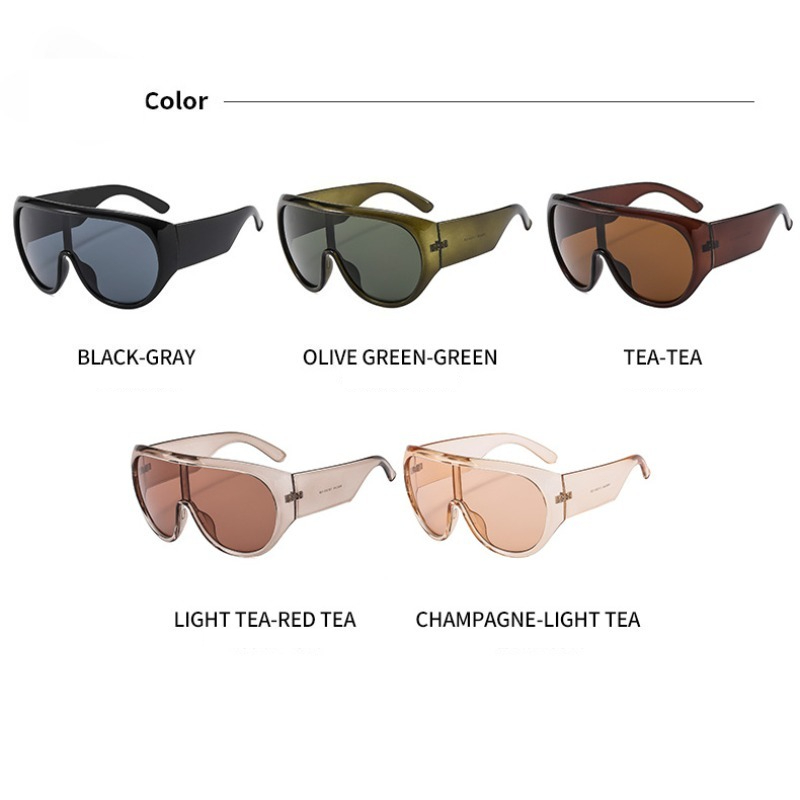 Oversized Wrap Around Sunglasses 2025 New Sports Protective UV Protection Sun Glasses Designer for Men Women Driving