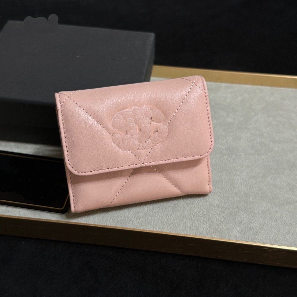 Designer credit card wallet men's wallet high-end women's wallet cardholder genuine leather with box