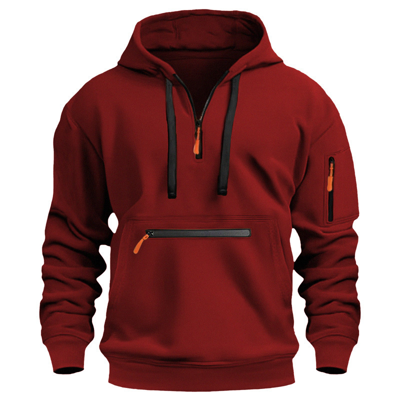 New Style Arrives Men's Sweatshirt Autumn/Winter Trendy Zipper Hoodie Free Shipping Multiple Colors