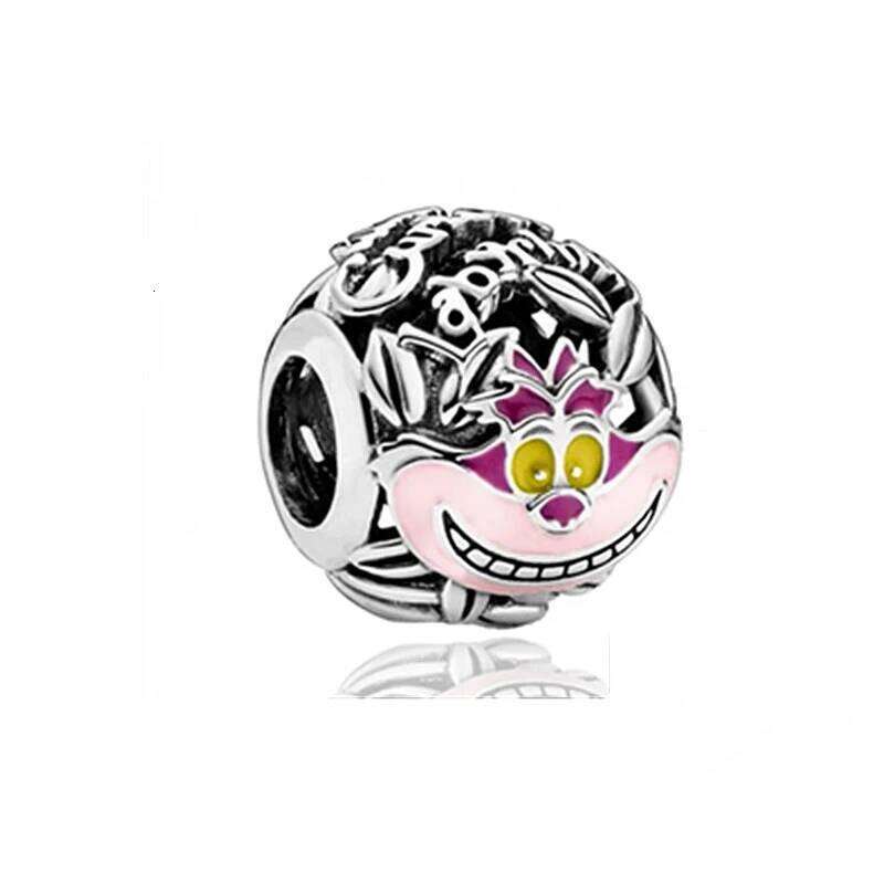 Disney 2025 New Pooh Bear Pixar Monster Elc Company Charm Beads Dangle Fit Silver Original Bracelet Necklace For Diy Jewelry Women Gift XJ260127