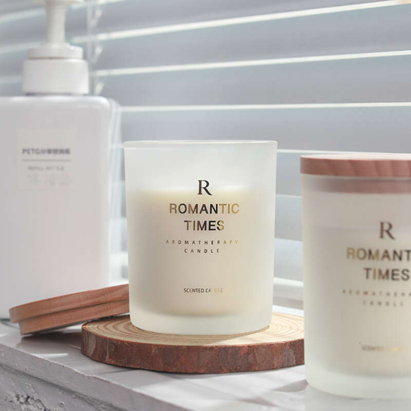 Aromatherapy Glass Cup Candle Incense Smokeless Soy Wax Hotel Home Indoor Long-lasting Romantic Mood Fragrance Essential Oil Y260127