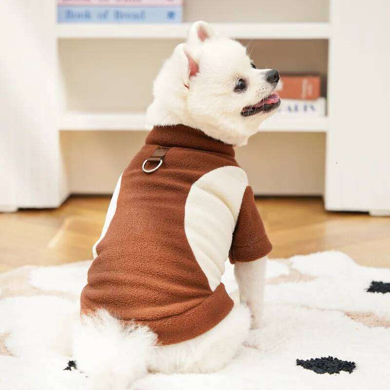 Soft Fleece Large Dogs Cats Coats Jackets Vest Winter Warm Big Pet Clothing For Dog Clothes Sweater Costume XJ260127