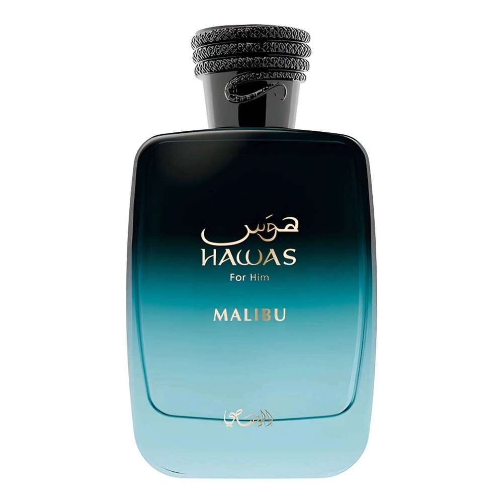 Rasasi Hawas Malibu Dubai Arabian Perfume Unisex Long-lasting Luxurious Middle East Woody And Floral Fragrance 26W01127