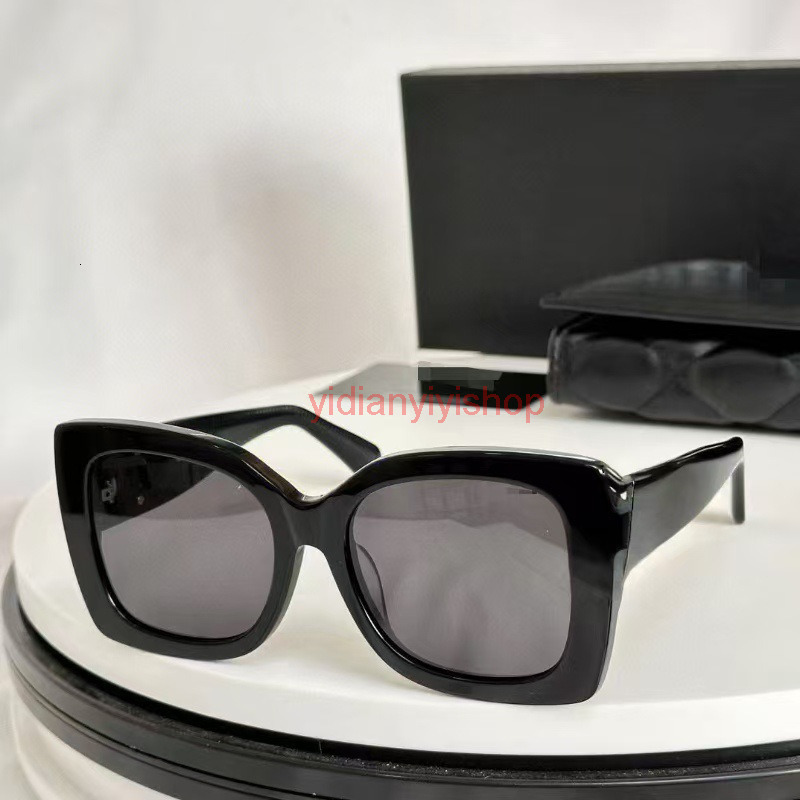 designer cc sunglasses channels glasses Square Frame Wide Leg Double Circle Fashion Sunglasses UV Protection Cat Eye Sunglasses