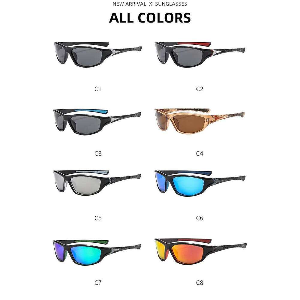 Fashion Sports Polarized Sunglasses Men Women Fishing Hiking Running Cycling Mountaineering Sport Man Sun Glasses UV400 Eyewear Z260127