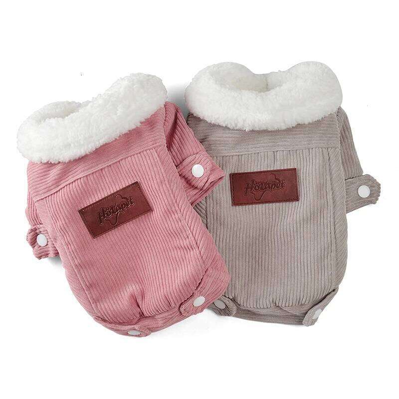 Winter Warm Dog Clothes For Small Medium Dogs Cats Fleece Puppy Kitten Jacket Coat Schnauzer Yorkshire Chihuahua Pet Costume XJ260127