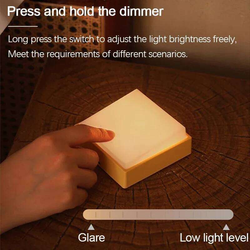 Led Bedside Table Lamp Decoration Magnetic Attraction Night Lights For Room Z260127