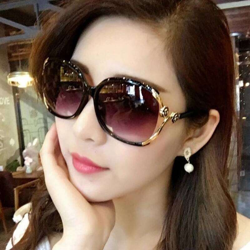 Gafas Classic Retro Large Frame Women's Sunglasses Fashion Brand Sun Glasses Lady Driving Luxury Eyewear UV400 Oculos Z260127