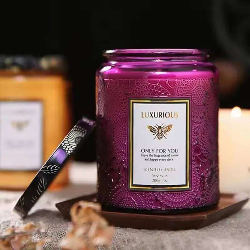 one Fragrant Candle Cans Room Decoration Soy Wax Smokeless Aroma Low Temperature Romantic Oil Fragrance Velas Birthday Candles Y260127