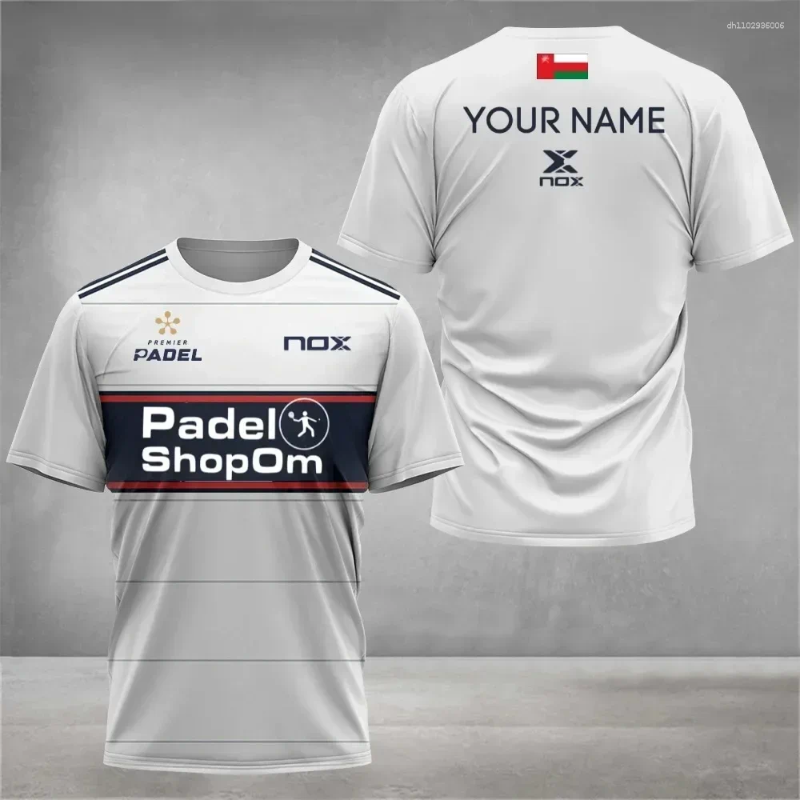 Men's T Shirts 2026 Summer And Women's Youth 3DPrint VPN Sion Padel Shopom Collaborative Comfortable Casual Breathable Sweatshirt A - view 4