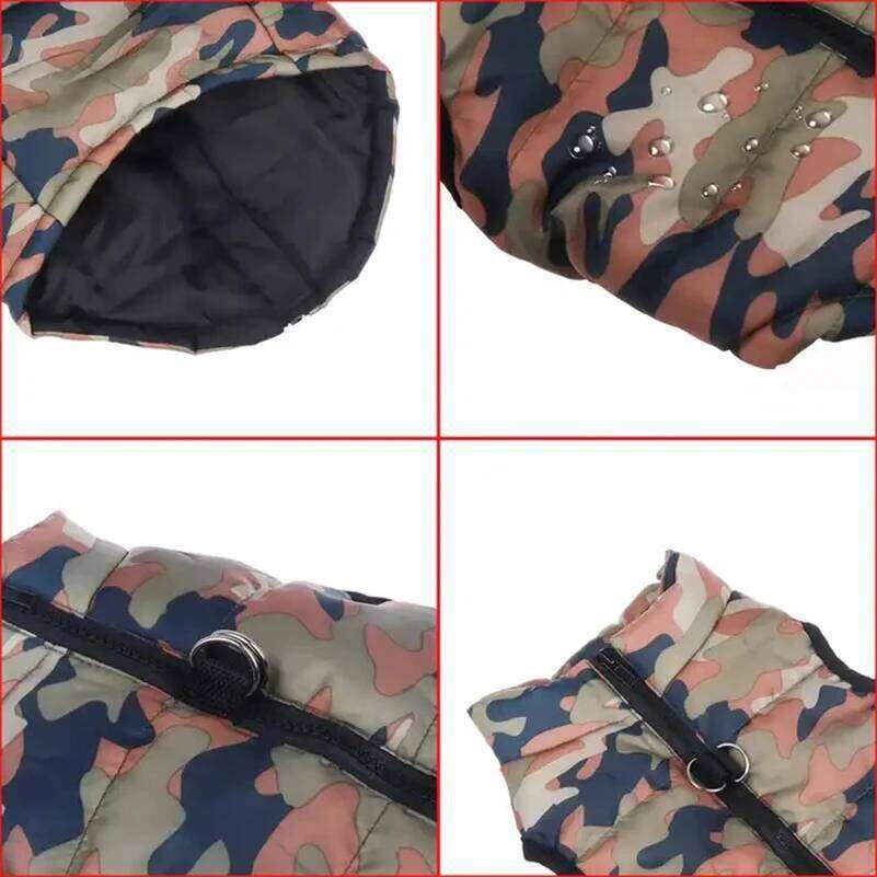 Winter Pet Warm Windproof for Small Medium Dogs Waterproof Coat Puppy Cat Jacket Clothes Chihuahua Vest Bulldog Costumes XJ260127
