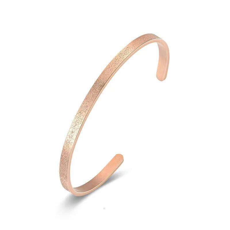 10/20/50pcs Custom Waterproof High Quality Multiple Colors Adjusted C-Shaped Stainless Steel Open Cuff Bangle For Men/Women XJ260127