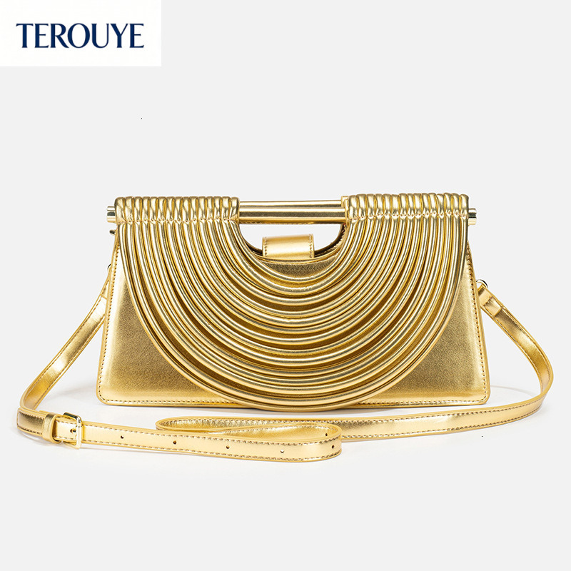 TEROUYE Autumn/Winter New French Personalized Style Retro Handbag Light Luxury Elegant bag bag Style Women's Shoulder Bag