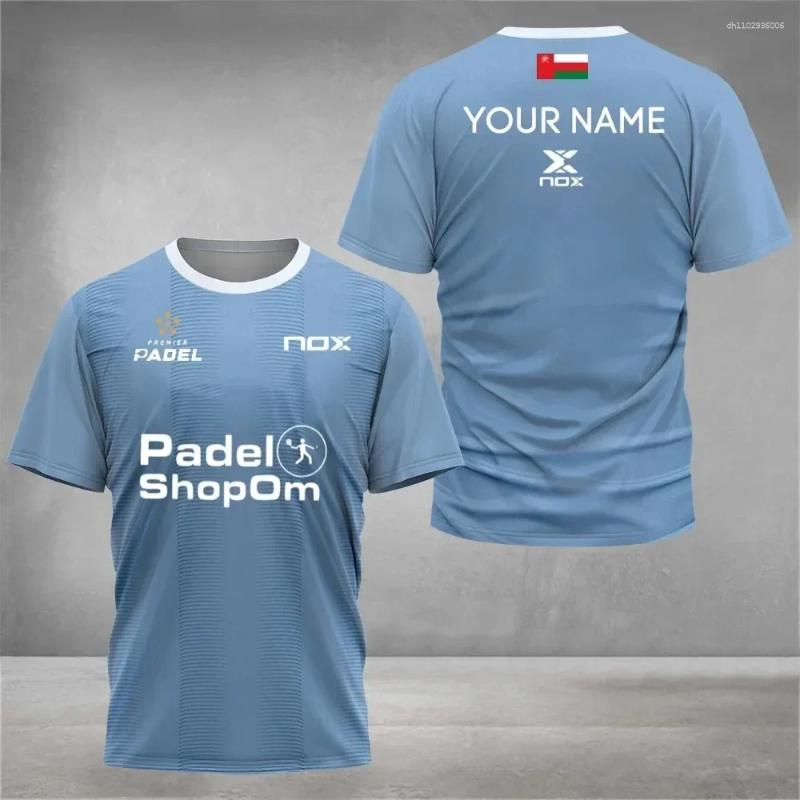 Men's T Shirts 2026 Summer And Women's Youth 3DPrint VPN Sion Padel Shopom Collaborative Comfortable Casual Breathable Sweatshirt A - view 7