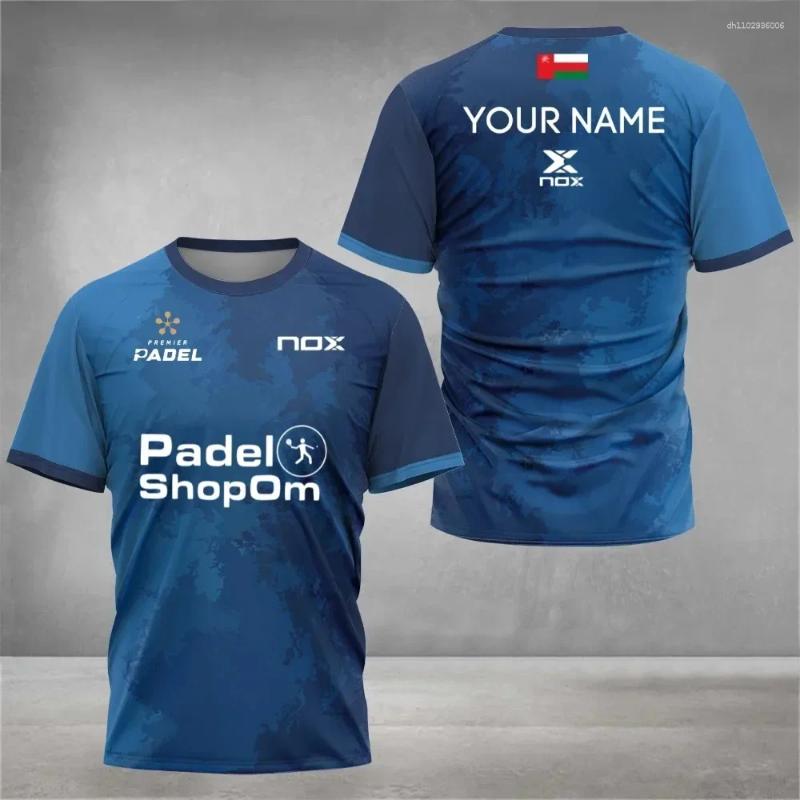 Men's T Shirts 2026 Summer And Women's Youth 3DPrint VPN Sion Padel Shopom Collaborative Comfortable Casual Breathable Sweatshirt A - view 8