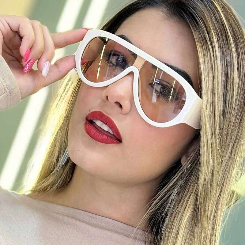 New Women's Men's Round Double Color Fashion Retro Trend Sunglasses Travel Street Photo Holiday Party Beach Glasses Z260127