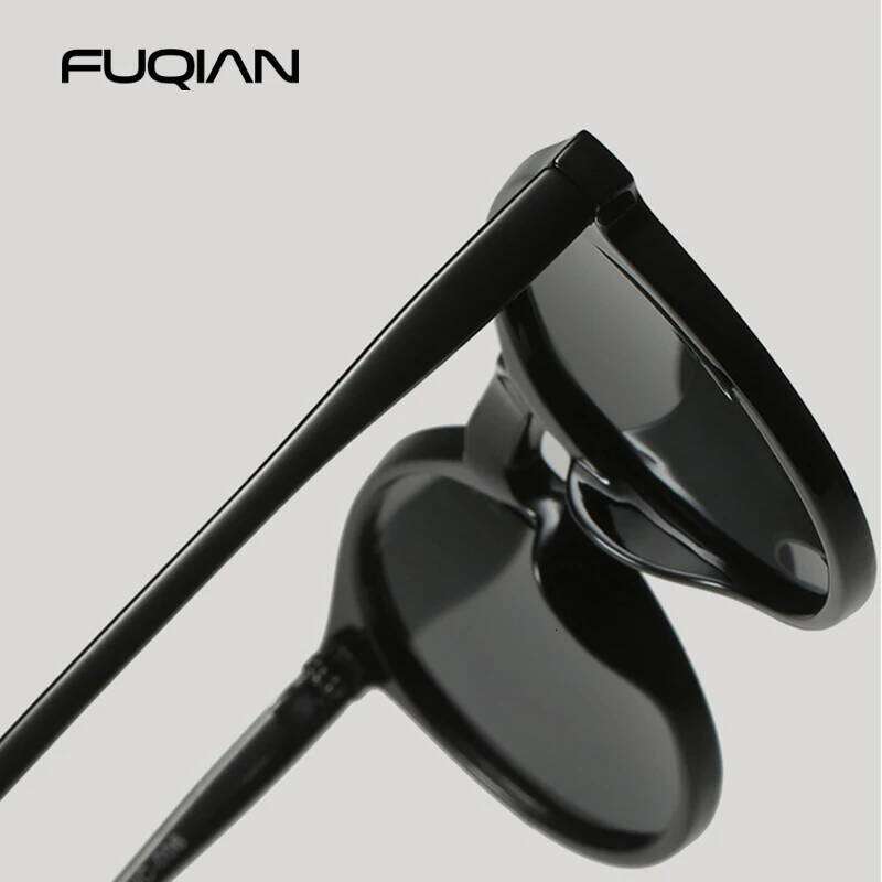 Luxury Small Round Polarized Sunglasses Women Men Retro Classic Black Sun Glasses For Ladies Fashion Driving Shades UV400 Z260127