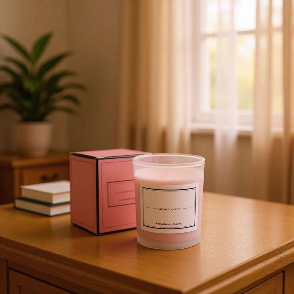 Cross-Border American Scented Glass Cup Soy Wax Creative Fragrance Candle Holiday Gift Custom Processing Y260127