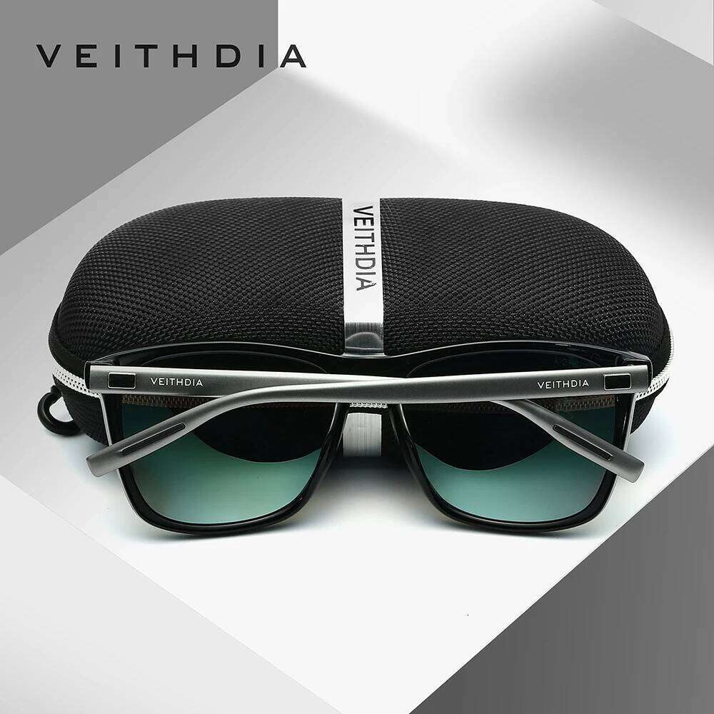 VEITHDIA Sunglasses Pilot Men Brand Driving Fashion Polarized UV400 Lens Unisex Vintage Eyewear Male Glasses For Women VT6108 Z260127