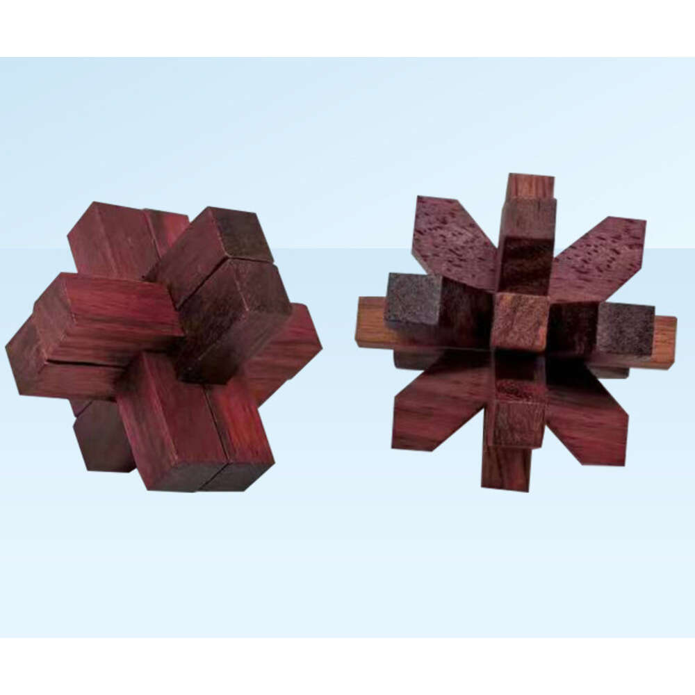 Unlock Educational Toys New Product Set Kongming Luban Lock Classical Mortise and Tenon Disassembly Wholesale Creative Assembly Nostalgic
