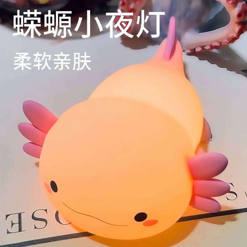 Salamander Night Hexagonal Dinosaur Mood USB Charging Sensor Light for Sleeping & Nursing Bedside Lamp Z260127