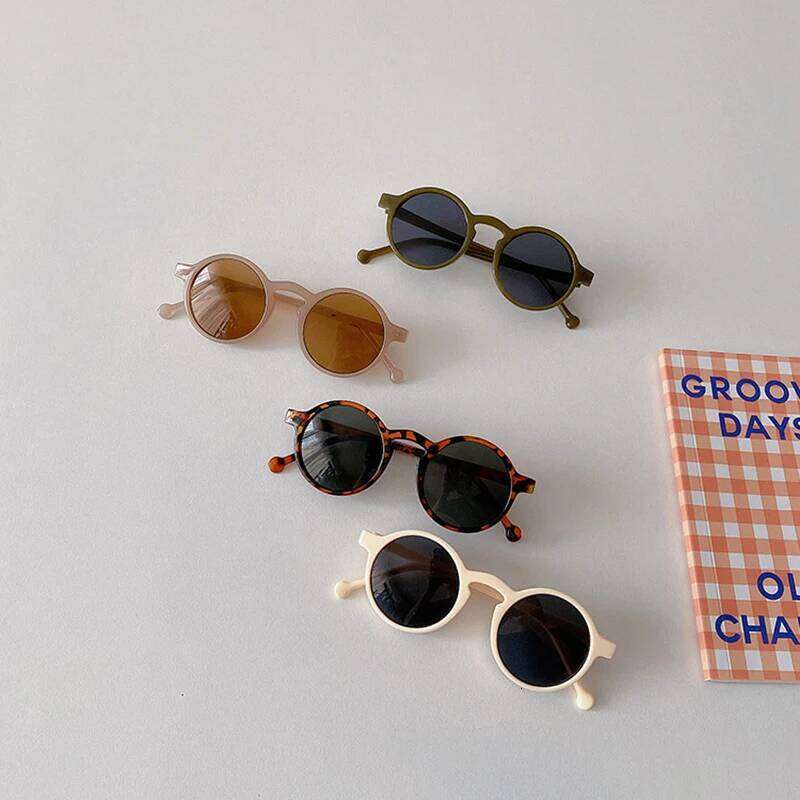 2025 Small Round Frame Baby Fashion Glasses Children's Sunglasses Retro Z260127