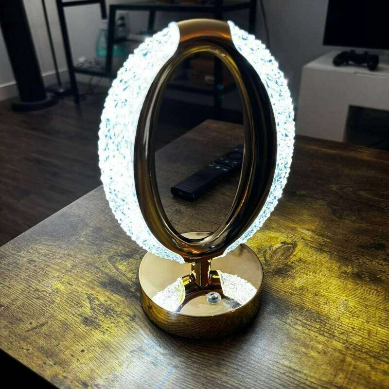 Cordless Crystal Touch Sensor Control LED Night Light Table Lamp Rechargeable Dimmable Bedroom Decoration Camping Lights Z260127