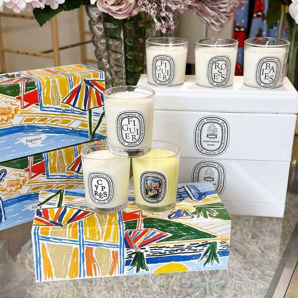 Aromatherapy Candle Natural Plant Scented Candles French Fragrance Fresh And Elegant Lasting Air Companion Aroma Gift Y260127