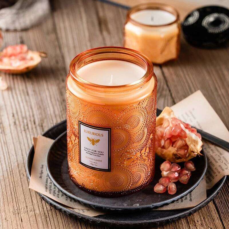 1pc Relief Cup Essential Oil Hand Gift Bedroom Home Smoke Free Aromatherapy Candle Y260127