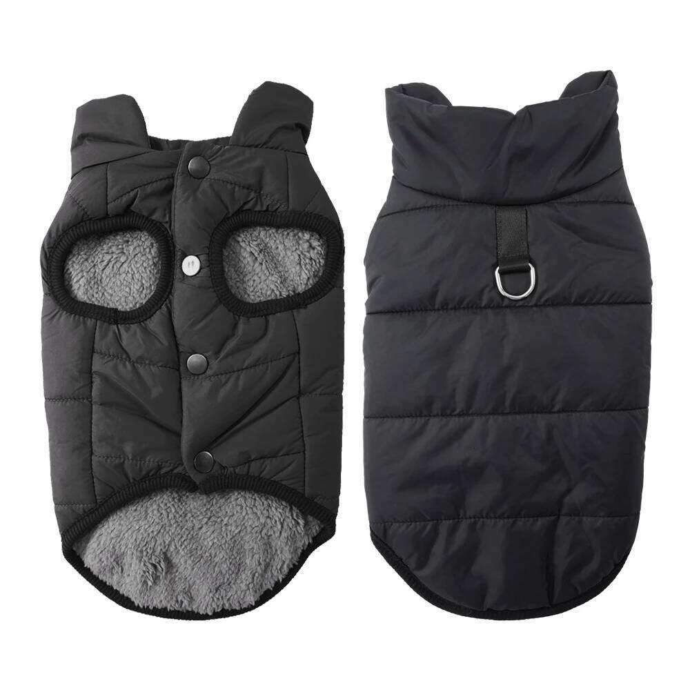 Winter Pet Dog Clothes For Small Medium Dogs Puppy Cat Coat Warm Fleece Vest Windproof Chihuahua Yorkie Padded Jacket Costume XJ260127