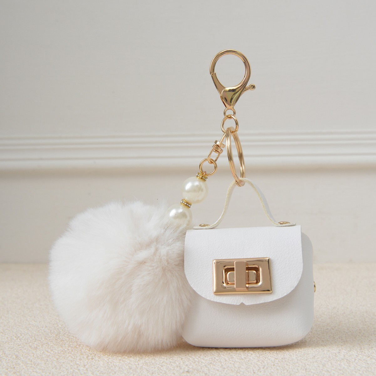 Luxury Brand Designer Jewelry Luxury Brand Designer Jewelry New Mini High-End Small Bag Keychain Coin Purse Accessories Pendant Phone Bag Women's