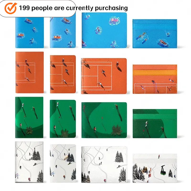golf wallet golf card holder designer Wallet basketball court wallet holiday sports series style football model card holder passport bag designer men wallet