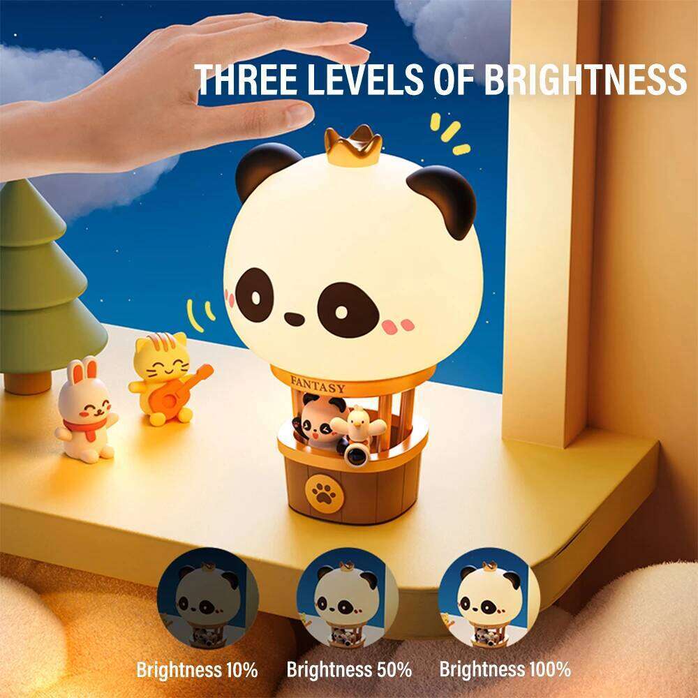 Touch Rechargeable USB Night Dimming Lighting Table Lamp, 3 Speed Brightness Adjustment Shooting Lamp Z260127