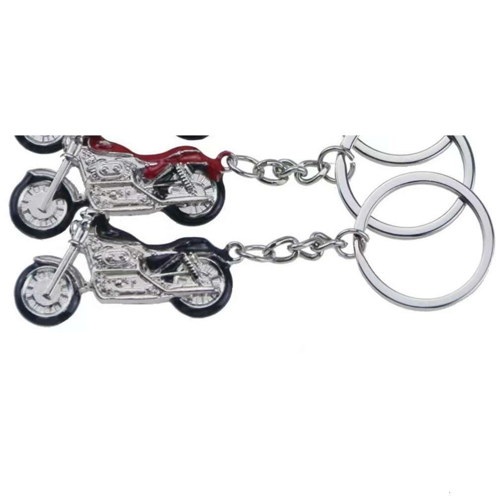 Personalized Creative Harley Motorcycle Enthusiast Keychain S260126