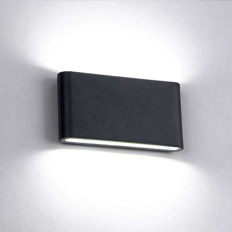 Nordic Light Aluminum IP65 Waterproof Indoor Wall Lamp Up Down Corridor Lights for Home Stairs Bedroom Bedside Lamps Z260127