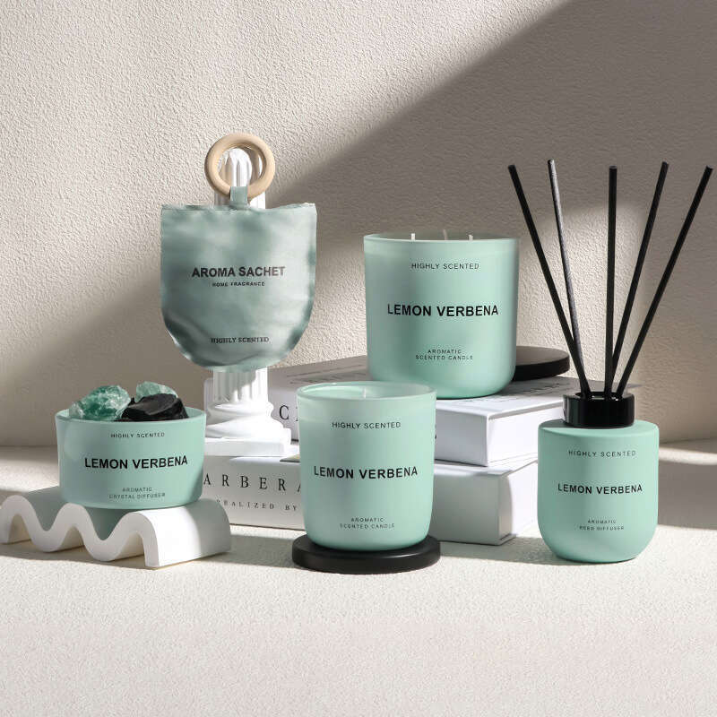 Flameless Essential Oil Indoor Fragrance Rattan Crystal Diffuser Stone Aromatherapy Candle Sachet Custom Processing Y260127