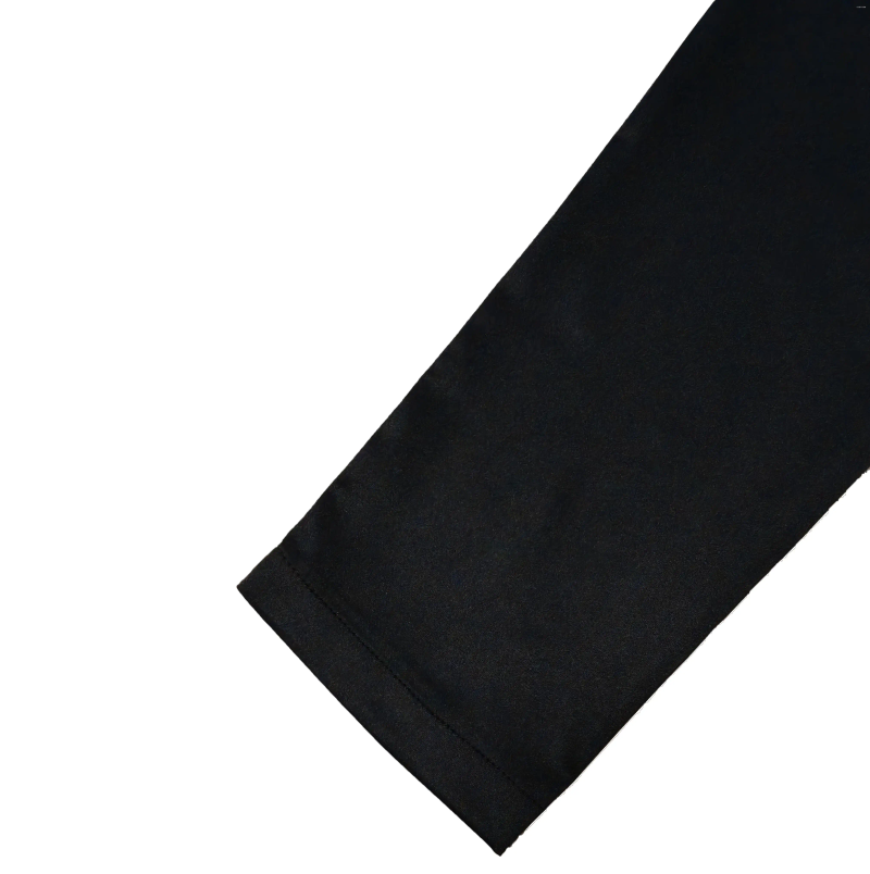 Ethnic Clothing Men's Stand-up Collar Black Muslim Robe Mid-length Personality Casual Fashion Solid Color Shirt Traditional