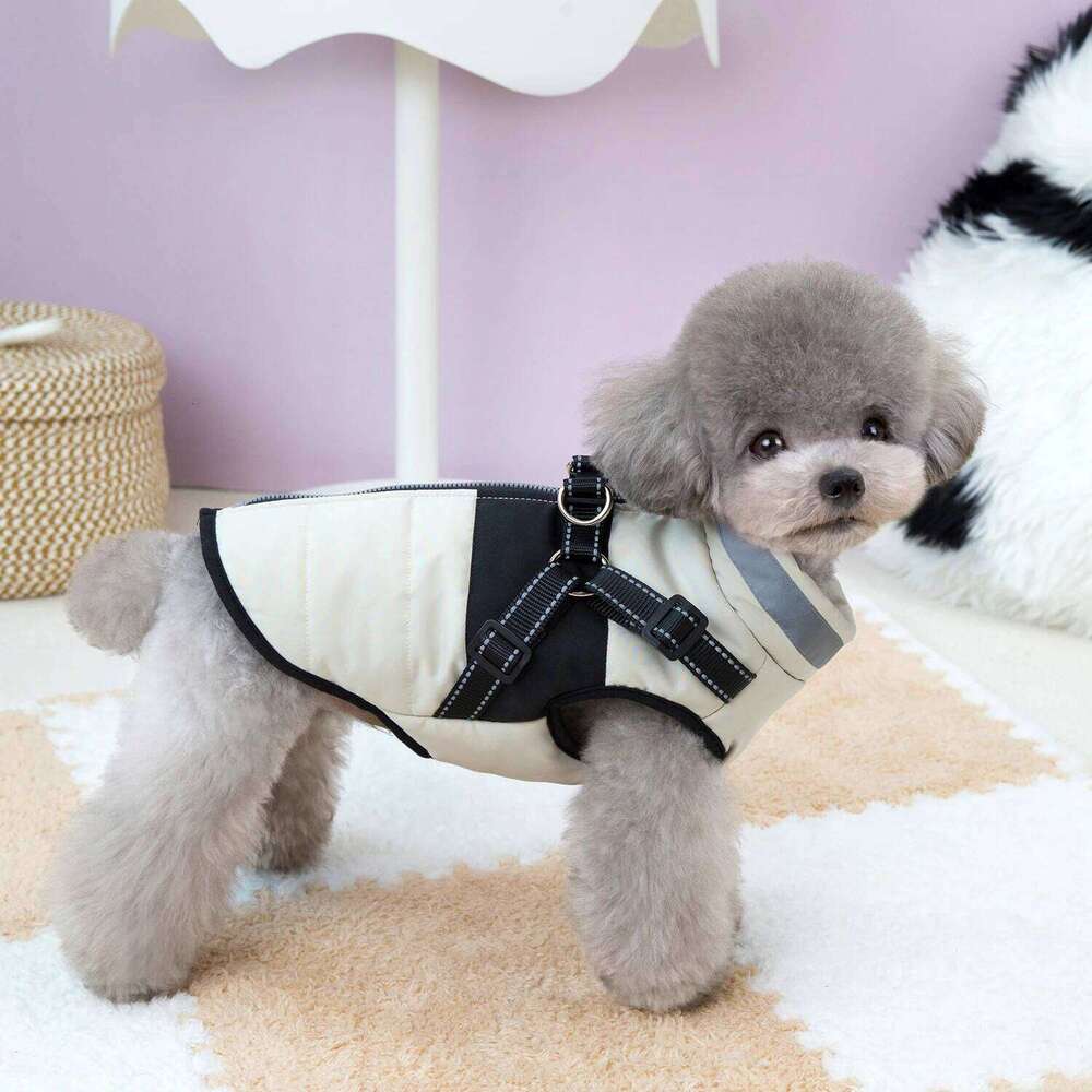 Warm Winter Dog Clothes for Small Medium Dogs Puppy Outfit Windproof Jacket Chihuahua French Bulldog Yorkies Vest XJ260127