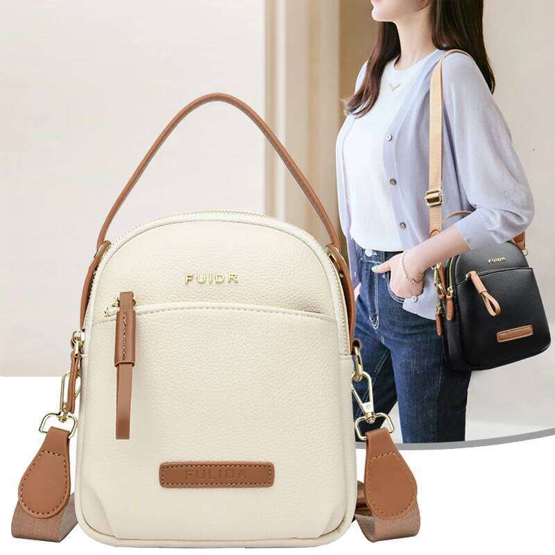 New mini phone fashionable versatile casual shoulder women's crossbody bag, small round bag