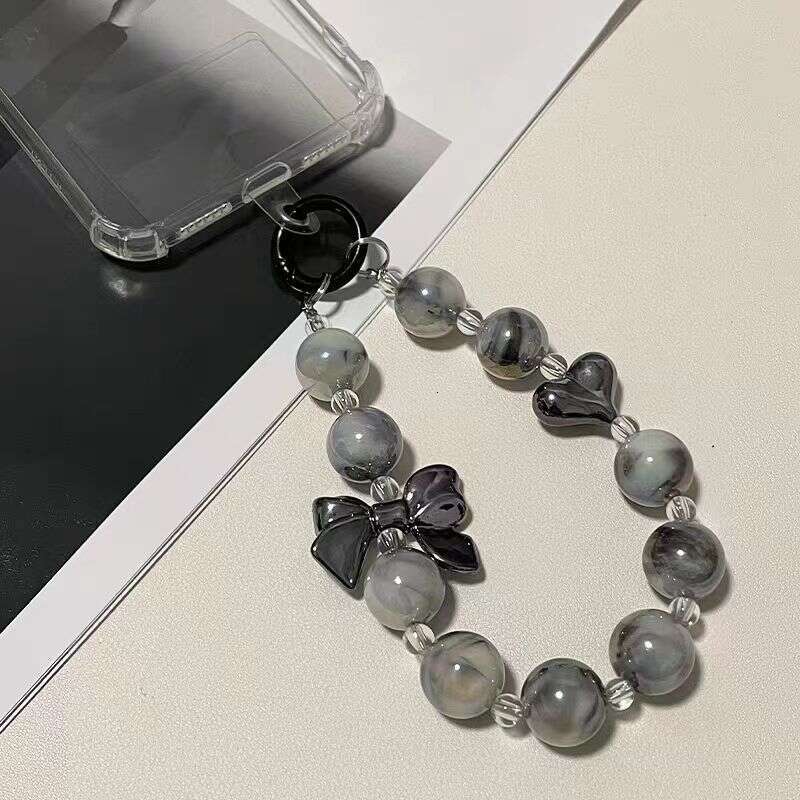 Korean Style Ins Beaded Bracelet Universal Diy Handmade Mobile Phone Accessories Anti-fall Pendant Net Red Female Chain Lanyard Anti-drop S260126