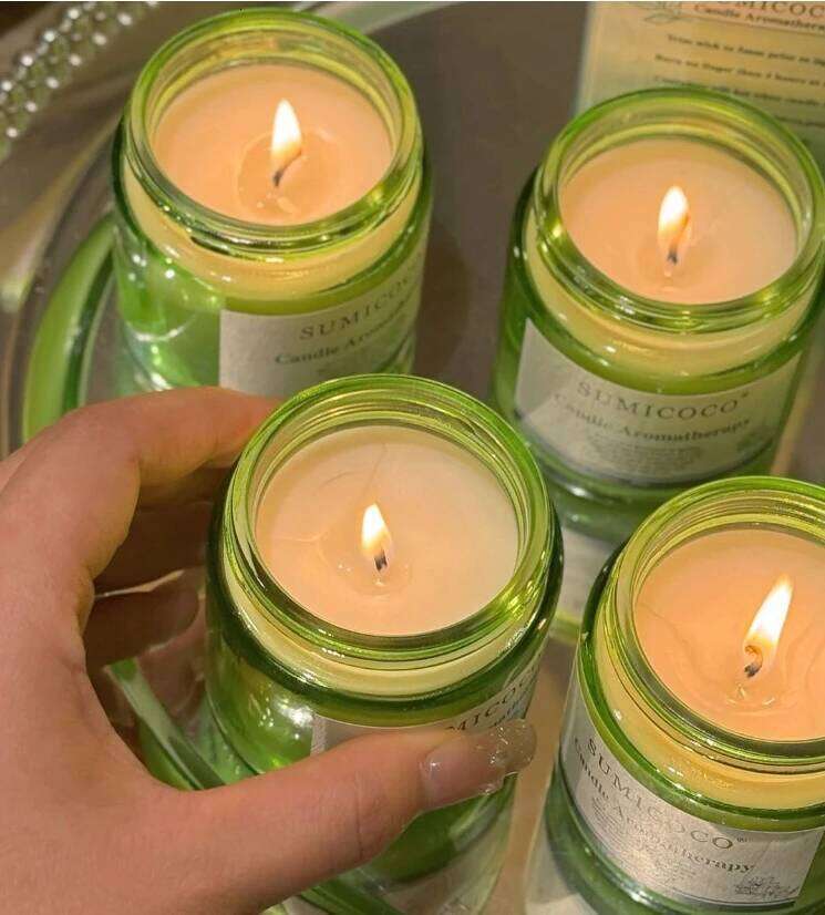 Y6A2LDO8XN Six Tea Fragrance Series Aromatherapy Candles Y260127