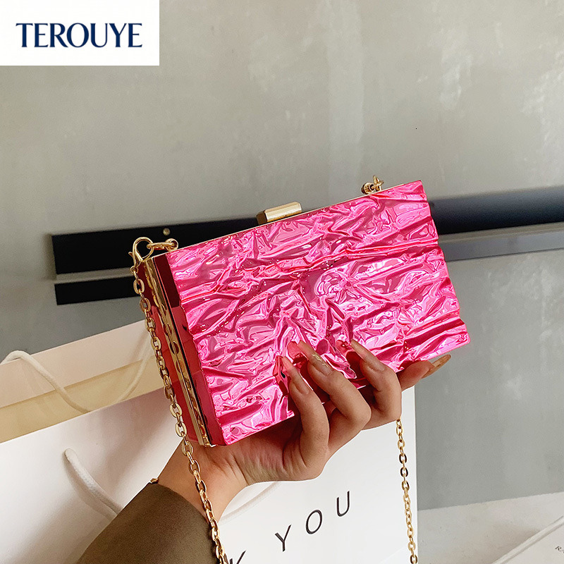TEROUYE autumn and winter new niche design light luxury elegant evening bag French bag small square bag bag chain women's shoulder bag