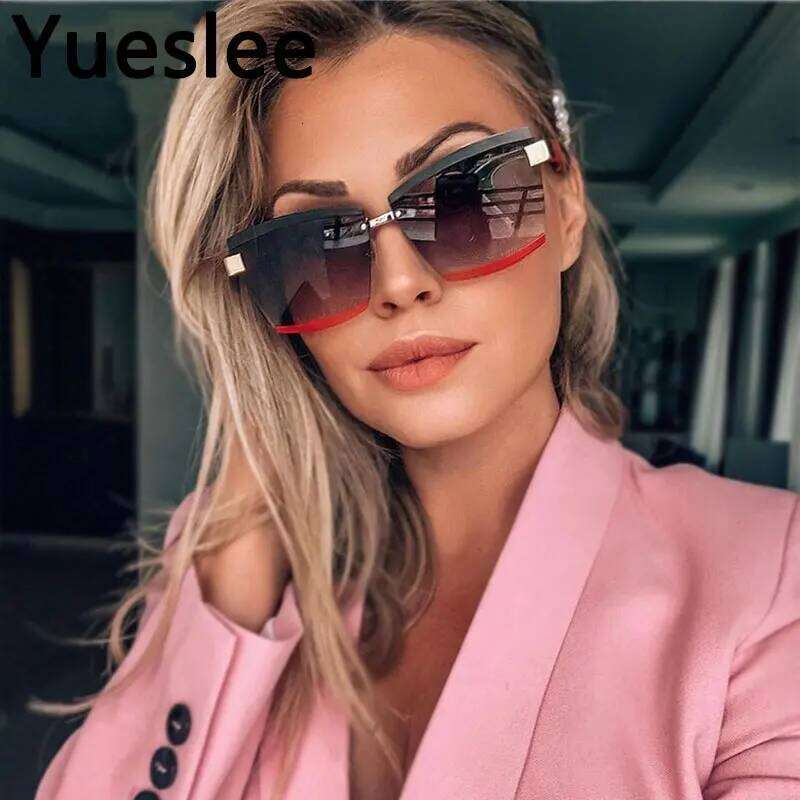 47391 Popular Dames Zonnebril Retro Square Luxury Sunglasses Men Women Fashion Shades Uv400 Vintage Glasses Gafas De Sol Z260127