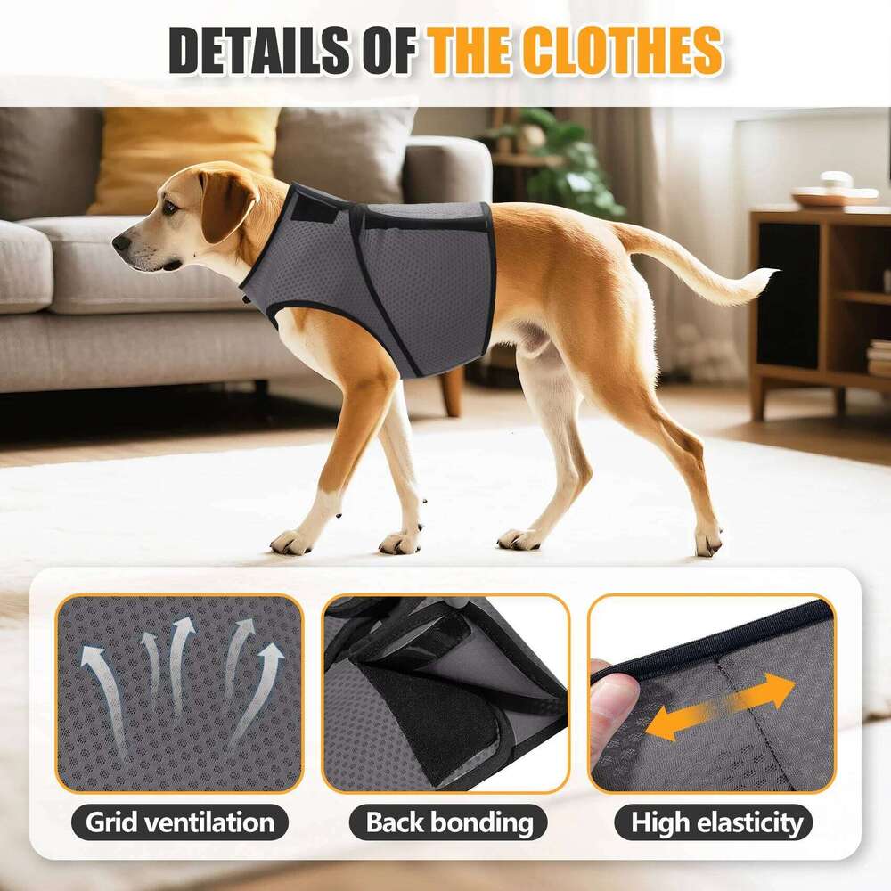 Jacket, Coat Thunder, Skin-Friendly Dog Calming Shirt - Keep Pet Calm, Anti Anxiety Vest for Dogs and Cat XJ260127