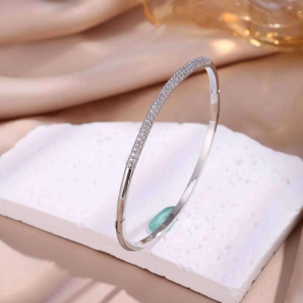 Yupsk Elegant Delicate Micro-Inlaid Zircon Bracelet New Trendy Sliver Gold Color Wedding Party Jewelry for Women XJ260127