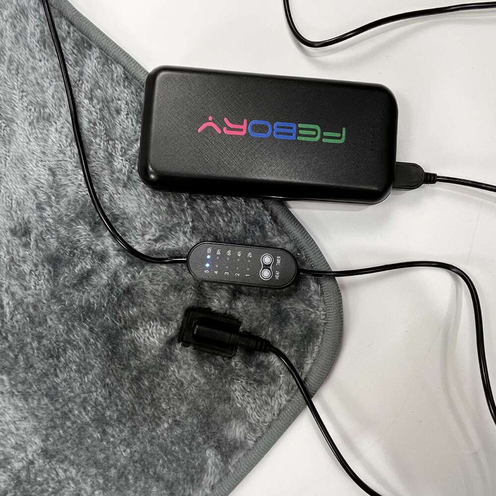 USB electric heating pad - single or double person - portable charger - vehicle use - 5V - student office - outdoor heating - single person electric b