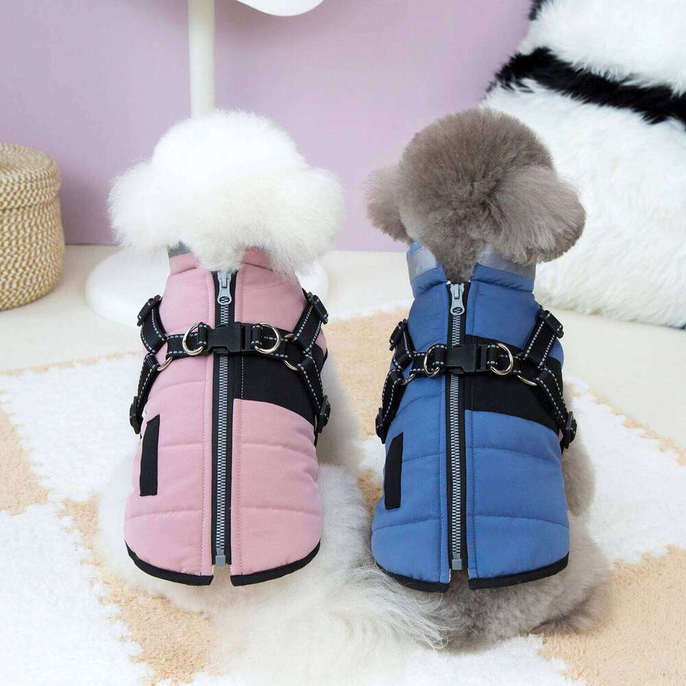 Warm Winter Dog Clothes for Small Medium Dogs Puppy Outfit Windproof Jacket Chihuahua French Bulldog Yorkies Vest XJ260127